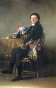 Francisco Goya Ferdinand Guillemardet painting